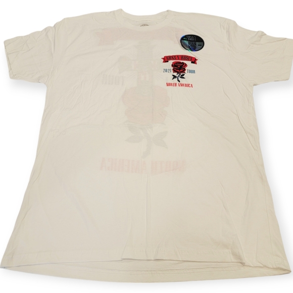 Guns N Roses North American Tour Official Merch Graphic Tee Size XL NEW! - Picture 1 of 9